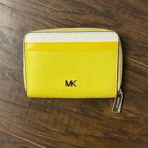 MICHAEL Michael Kors Bags Michael Kors Yellow Mini Wallet